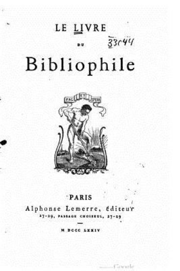 Le Livre Du Bibliophile