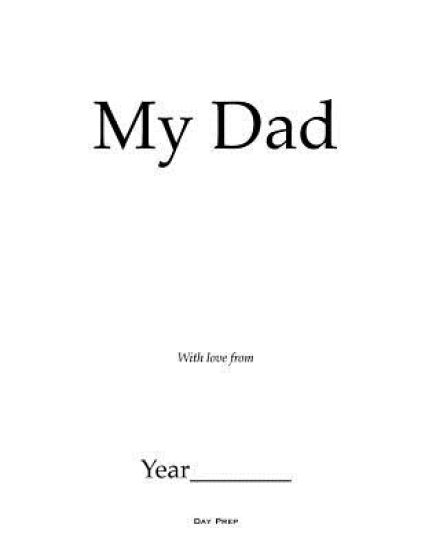 Day Prep My Dad