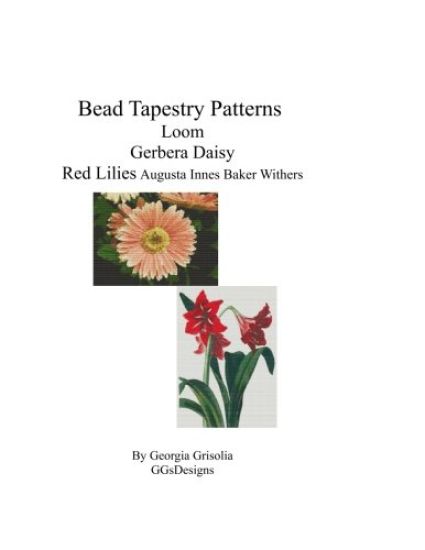 Bead Tapestry Patterns Peyote Gerbera Daisy Red Lilies