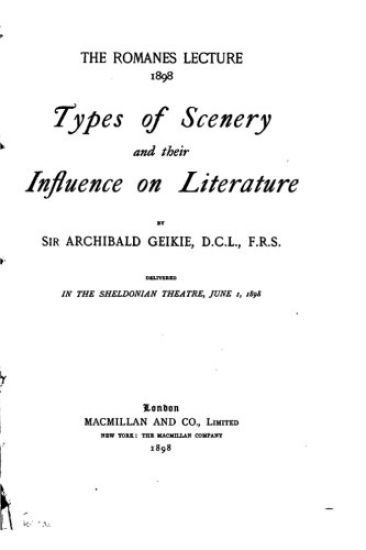 Types of scenery and their influence on literature