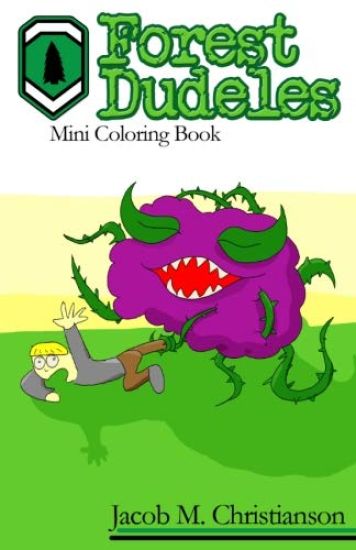 Forest Dudeles: Mini Coloring Book