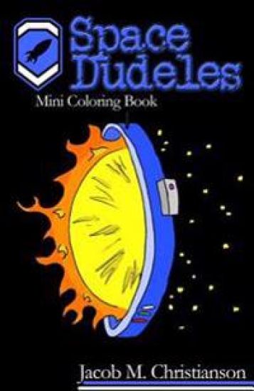 Space Dudeles: Mini Coloring Book