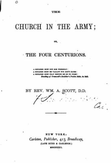 The Church in the Army, Or, The Four Centurions