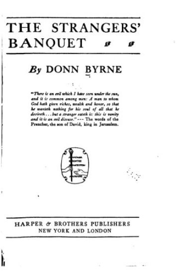 The Strangers' Banquet