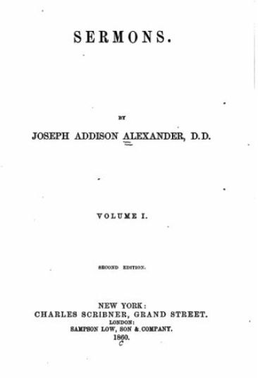 Sermons - Vol. I