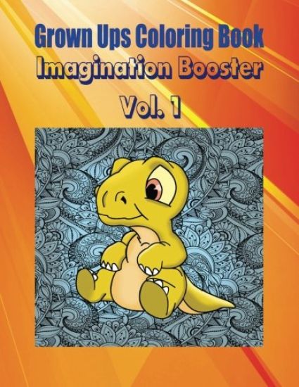 Grown Ups Coloring Book Imagination Booster Vol. 1 Mandalas