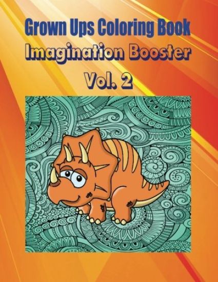 Grown Ups Coloring Book Imagination Booster Vol. 2 Mandalas