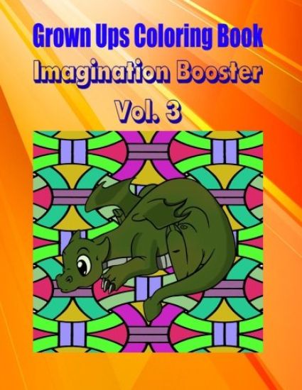 Grown Ups Coloring Book Imagination Booster Vol. 3 Mandalas