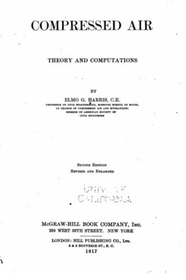 Compressed air, theory and computations