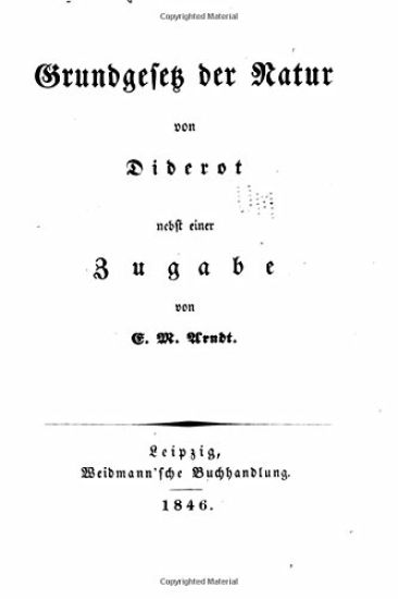 Grundgesetz der Natur