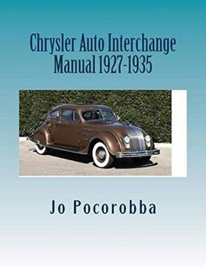 Chrysler Auto Interchange Manual 1927-1935