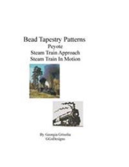 Bead Tapestry Patterns Peyote Steam Train Approach Steam Train In Motion