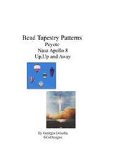 Bead Tapestry Patterns Peyote Nasa Apollo 8 Up, Up and Away