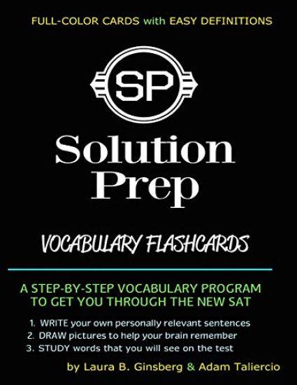 Solution Prep Vocabulary Flashcards: For the SAT & ACT!