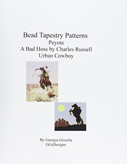 Bead Tapestry Patterns Peyote A Bad Hoss by Charles Russell Urban Cowboy