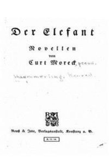 Der Elefant, Novellen