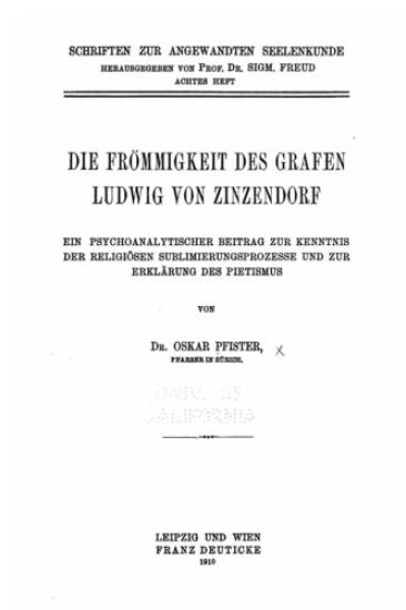 Die Frömmigkeit des Grafen Ludwig von Zinzendorf