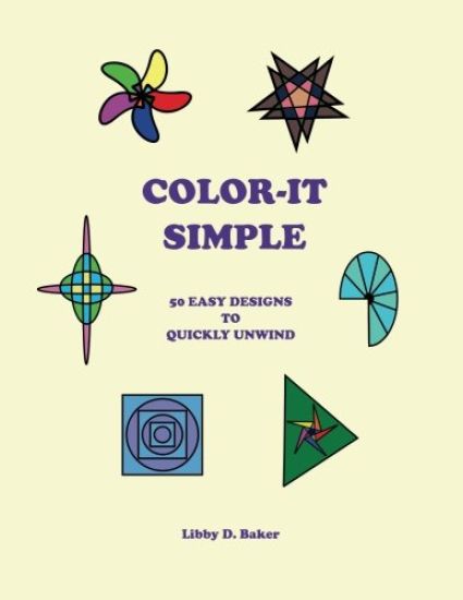 Color-It Simple: 50 Easy Designs to Quickly Unwind