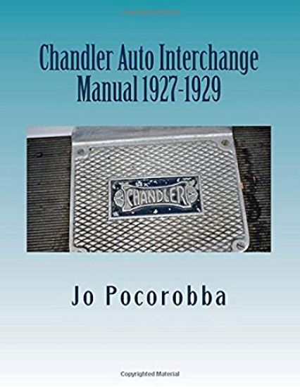 Chandler Auto Interchange Manual 1927-1929