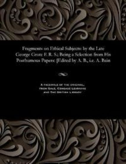 Fragments on Ethical Subjects