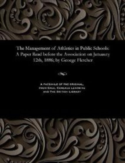 The Management of Athletics in Public Schools