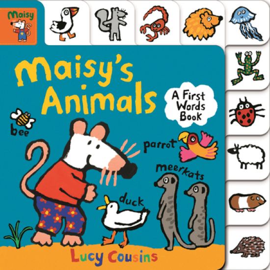 Maisy's Animals: A First Words Book: (A Maisy the Mouse Tabbed Board Book - For Toddlers and Kids Ages 1-3)