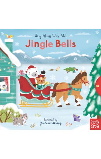 Jingle Bells: (A Christmas Carol Board Book with Interactive Sliders and Qr Code for Instrumental and Vocal Versions - For Babies and Toddlers)