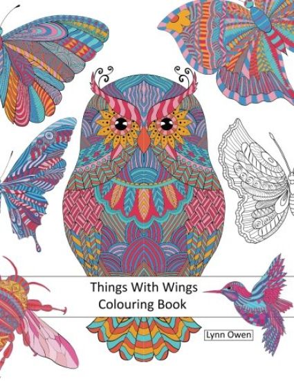 Things With Wings Colouring Book