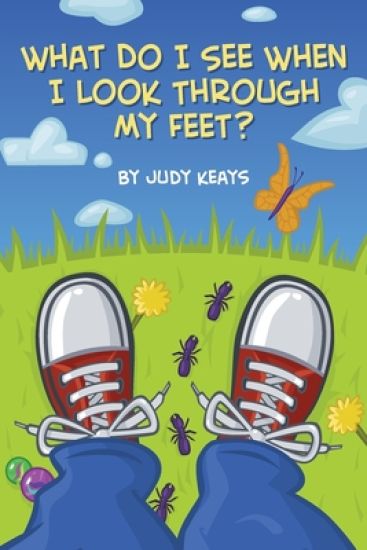 What do I see when I look through my feet?