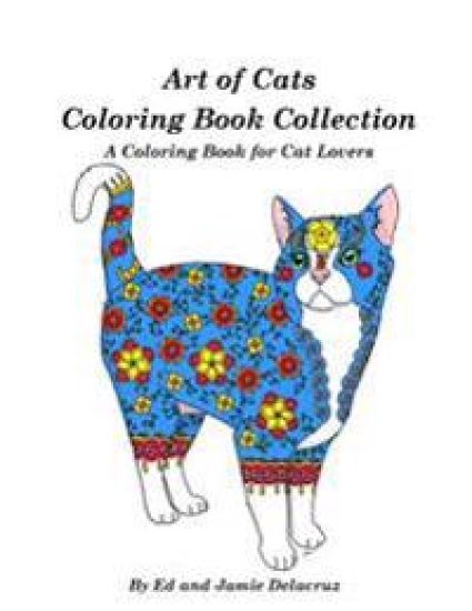 Art of Cats Coloring Book Collection