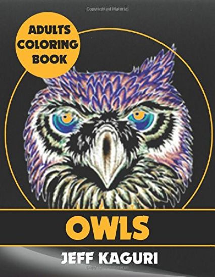 Adults Coloring Books: Owls