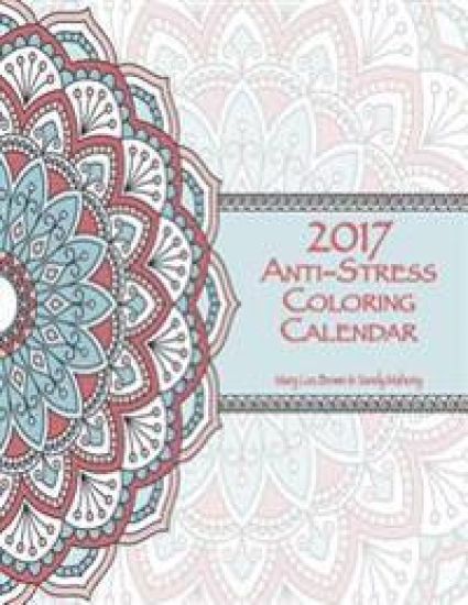 2017 Anti-Stress Coloring Calendar