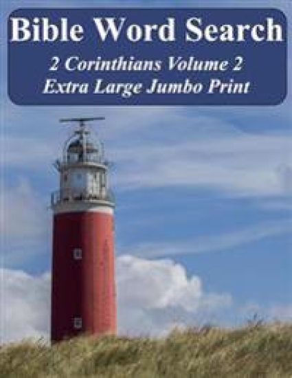 Bible Word Search 2 Corinthians Volume 2: King James Version Extra Large Jumbo Print