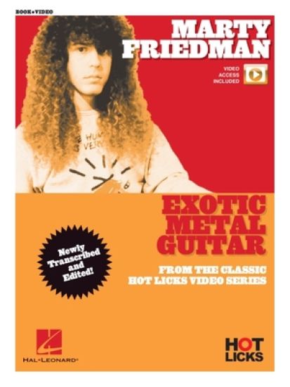 Marty Friedman - Exotic Metal Guitar from the Classic Hot Licks Video Series - Book/Online Media