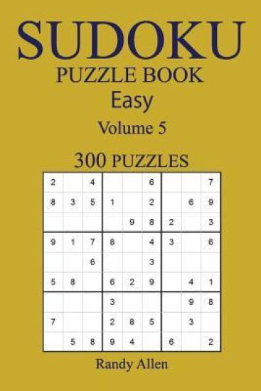 Easy 300 Sudoku Puzzle Book: Volume 5