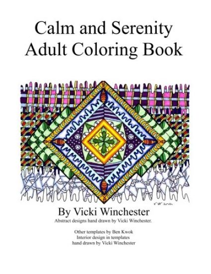 Calm and Serenity Adult Coloring Book: Abstract Tangles and Animals