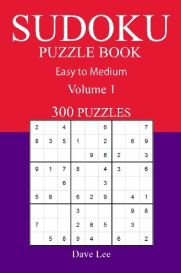 300 Easy to Medium Sudoku Puzzle Book: Volume 1
