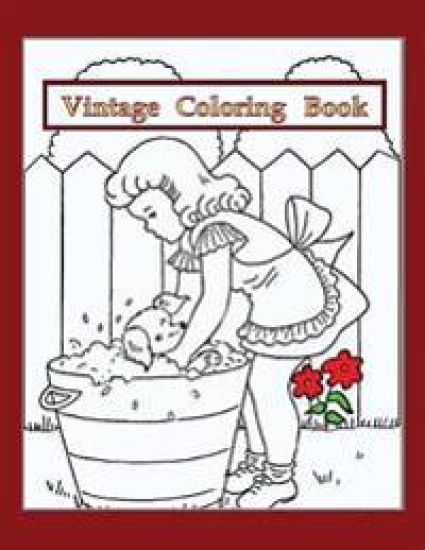 Vintage Coloring Book: Vintage drawings from 1944