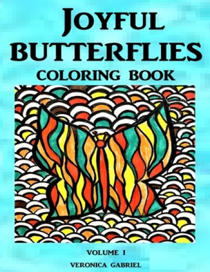 Joyful Butterflies Coloring Book: Volume I