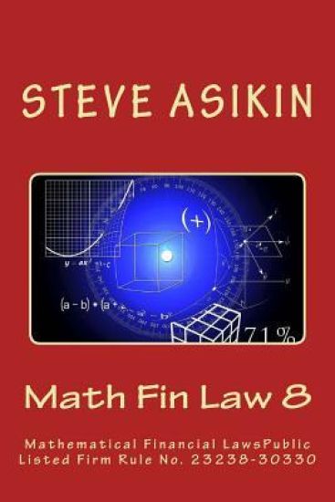 Math Fin Law 8: Mathematical Financial LawsPublic Listed Firm Rule No. 23238-30330