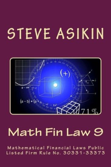 Math Fin Law 9: Mathematical Financial Laws Public Listed Firm Rule No. 30331-33373