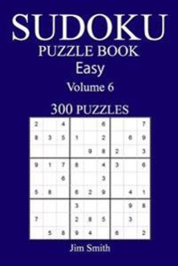 300 Easy Sudoku Puzzle Book: Volume 6