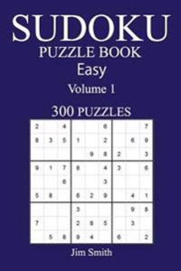 300 Easy Sudoku Puzzle Book: Volume 1