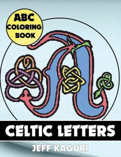 abc coloring book: Celtic Letters