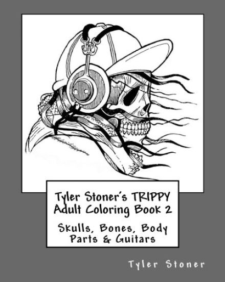 Tyler Stoner's TRIPPY Adult Coloring Book 2