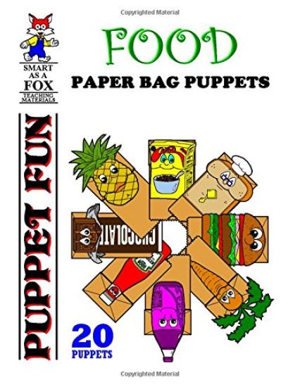 Food Paper Bag Puppets