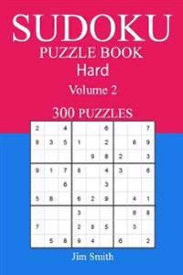 300 Hard Sudoku Puzzle Book: Volume 2