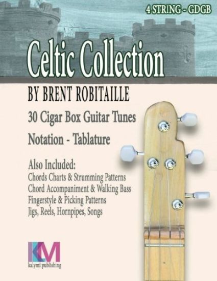 Celtic Collection - 4 String Cigar Box Guitar