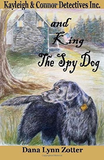 Kayleigh and Connor Detectives Inc. and King the Spy Dog
