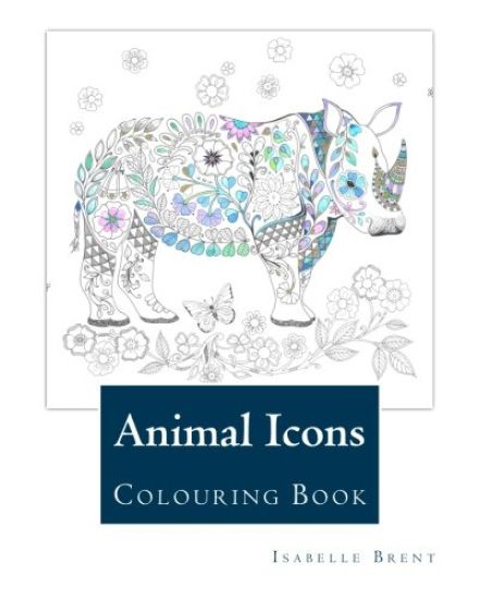 Animal Icons: Colouring Book
